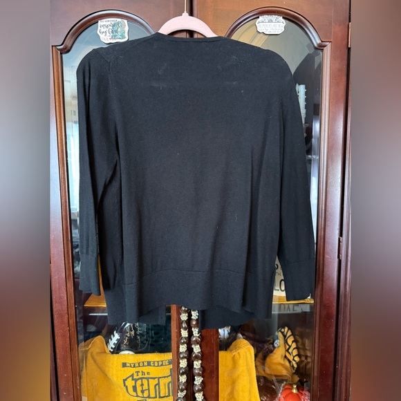 LOFT Black Women's Cardigan Sweater - Picture 2 of 5